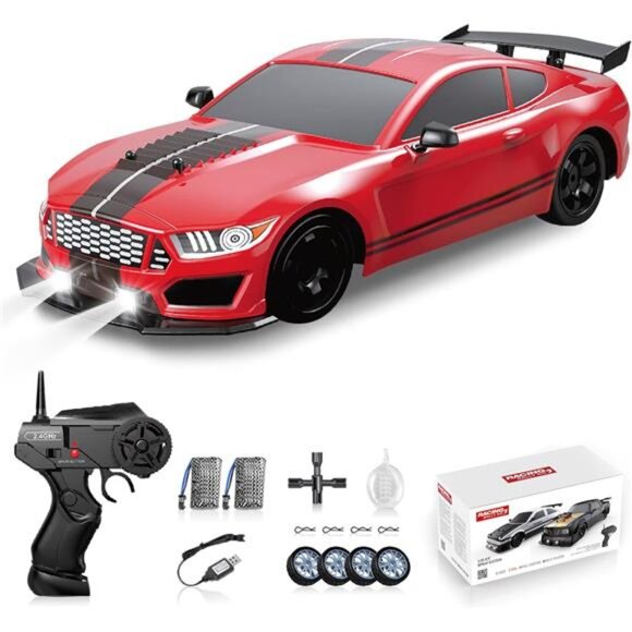 RC Drift Car 2.4GHz 1:16 Scale 4WD High Speed Remote Control Cars Vehicle - Picture 1 of 7